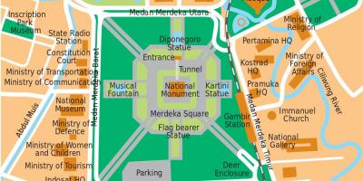 Kaart office Jakarta