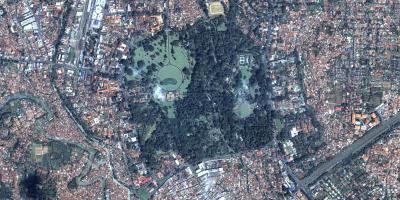 Kaart, satelliit-Jakarta
